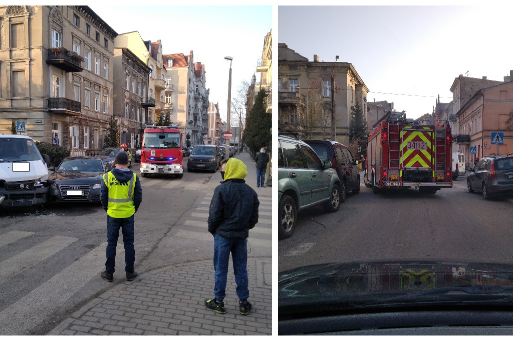 Toruń: zderzenie na Bydgoskim Przedmieściu
