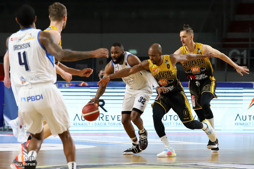 Polski Cukier Toruń 83:96 Arged BMSlam Stal Ostrów Wielkopolski