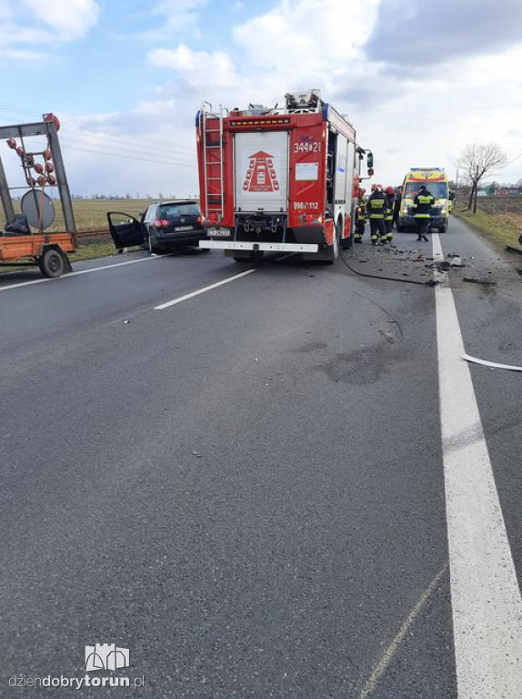 Wypadek w Ostaszewie k. Torunia