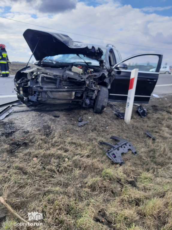 Wypadek w Ostaszewie k. Torunia