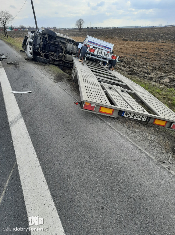 Wypadek w Ostaszewie k. Torunia