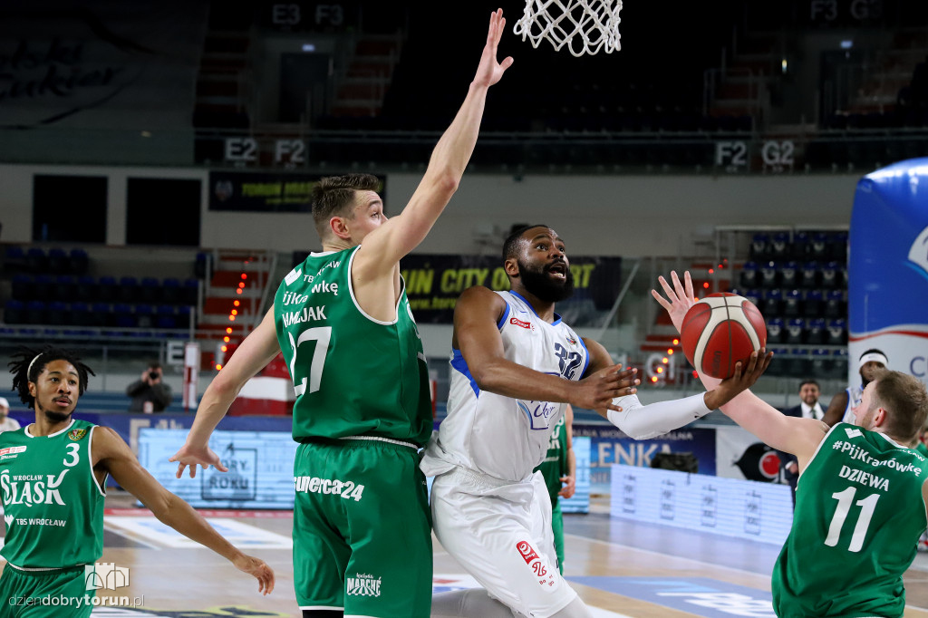 Polski Cukier Toruń 91:96 WKS Śląsk Wrocław