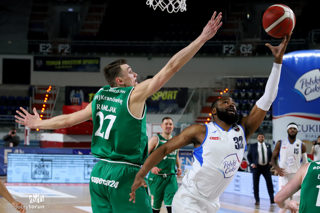Polski Cukier Toruń 91:96 WKS Śląsk Wrocław