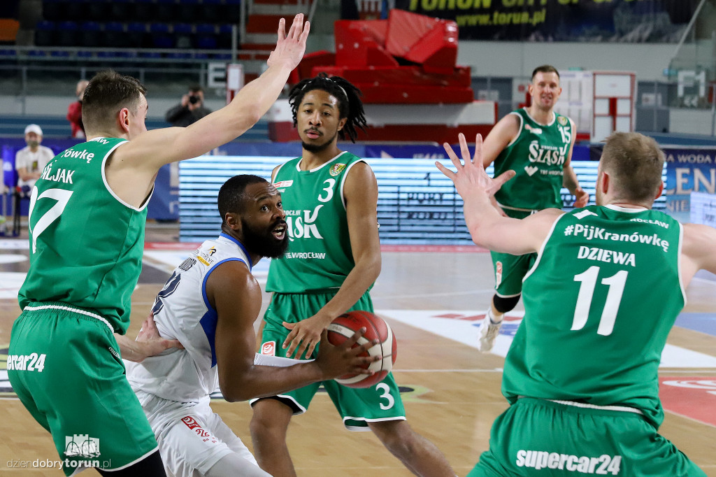 Polski Cukier Toruń 91:96 WKS Śląsk Wrocław