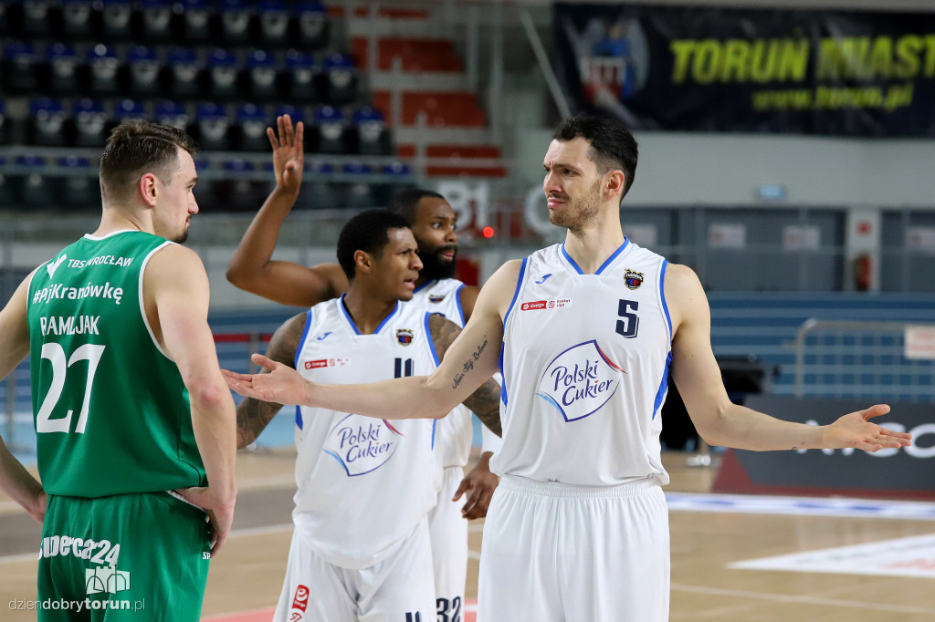 Polski Cukier Toruń 91:96 WKS Śląsk Wrocław