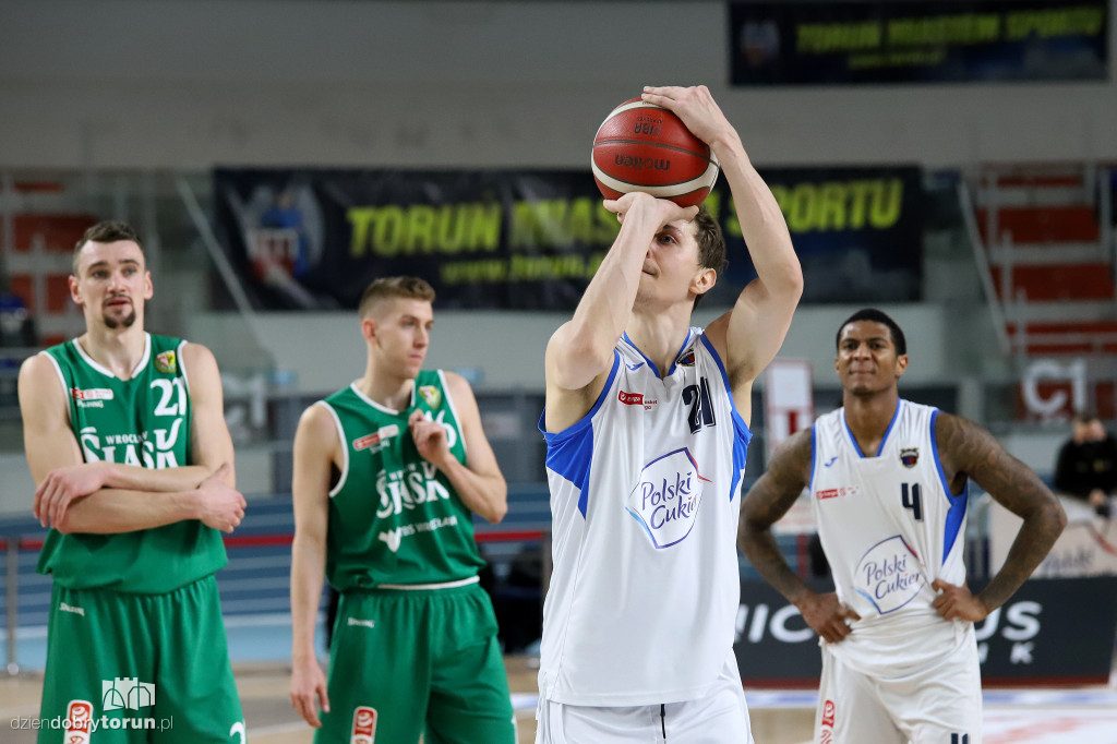 Polski Cukier Toruń 91:96 WKS Śląsk Wrocław