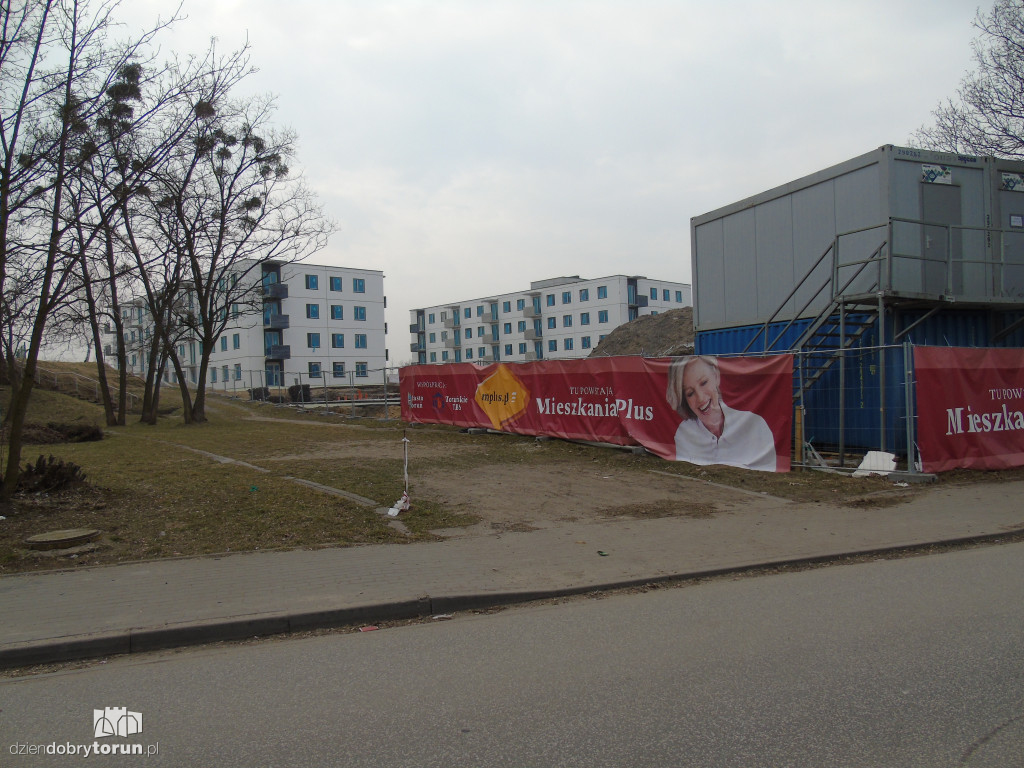 Toruń: budowa mieszkań przy Okólnej