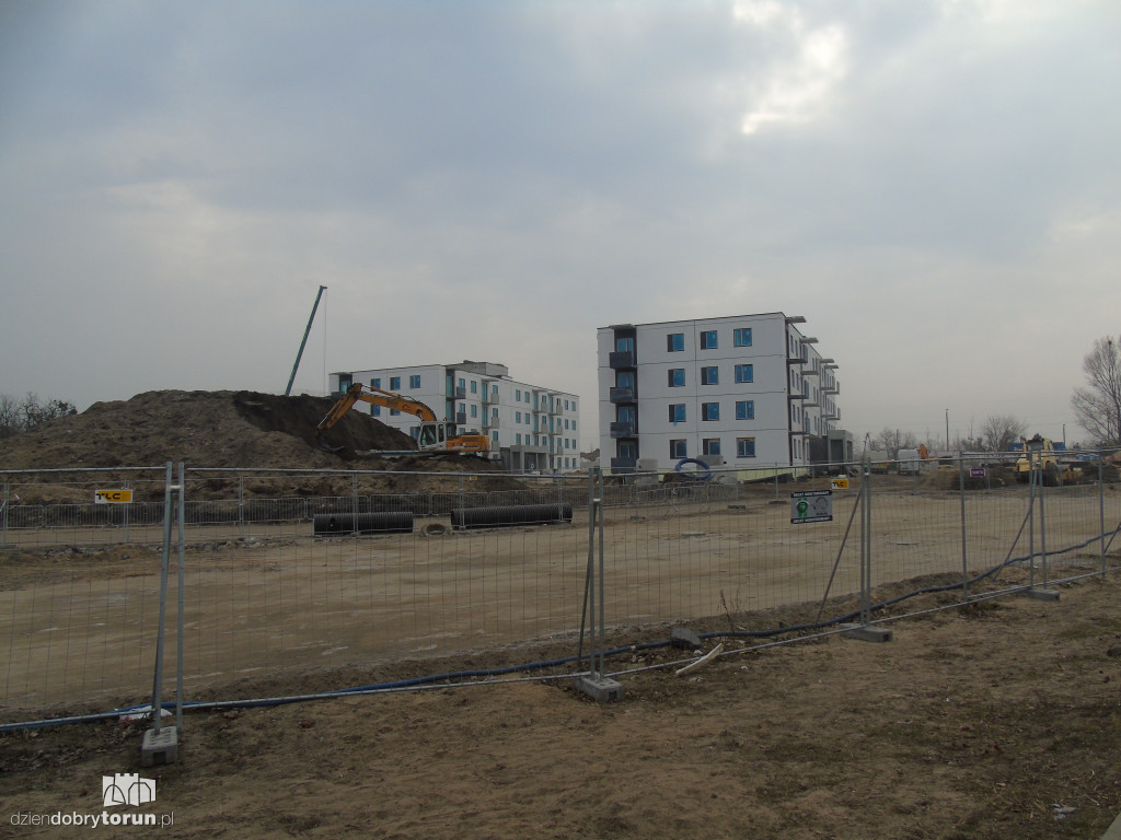Toruń: budowa mieszkań przy Okólnej