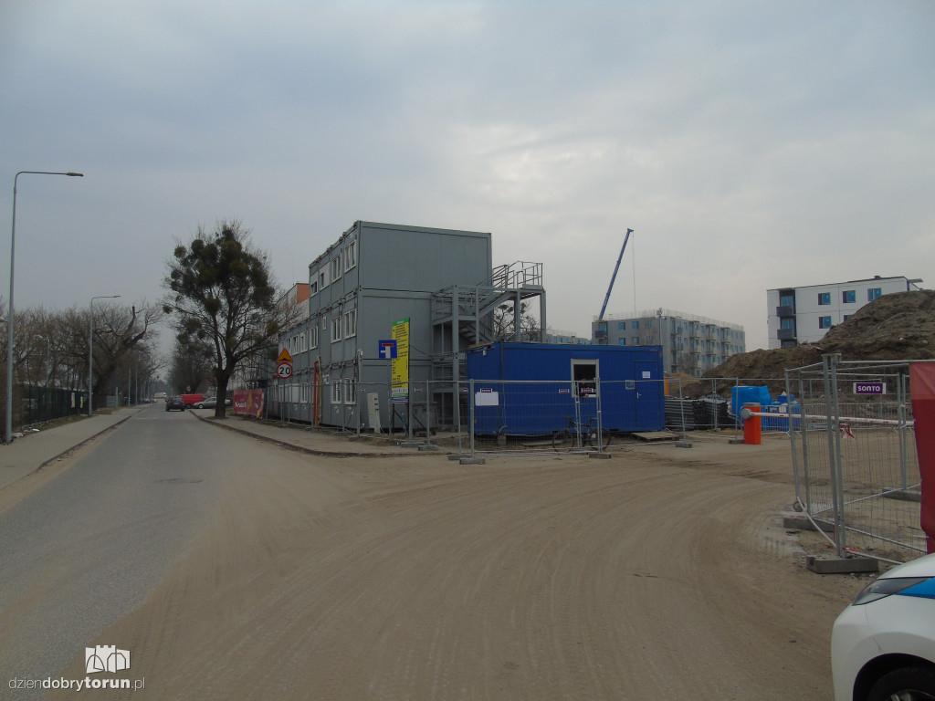 Toruń: budowa mieszkań przy Okólnej