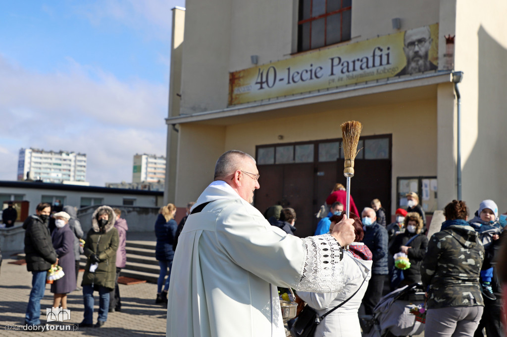 Święcenia pokarmów w toruńskich parafiach