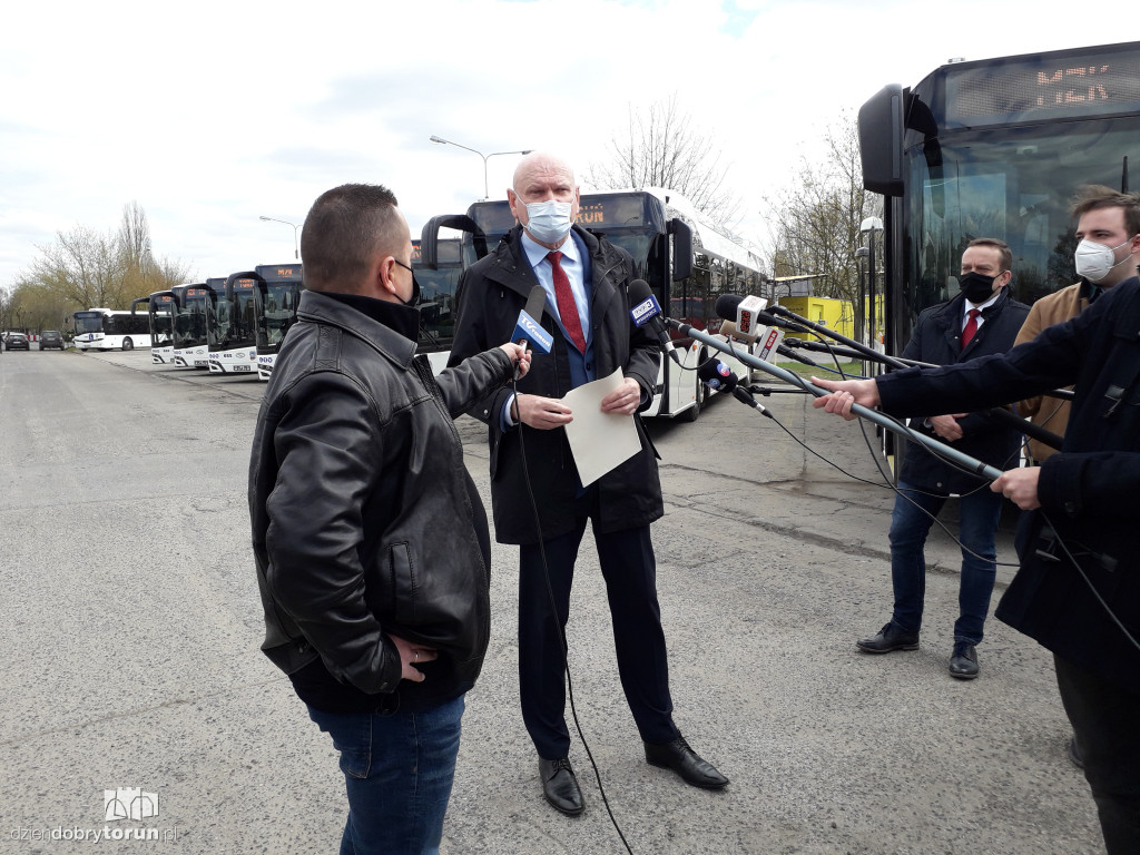 Do Torunia dotarły nowe autobusy