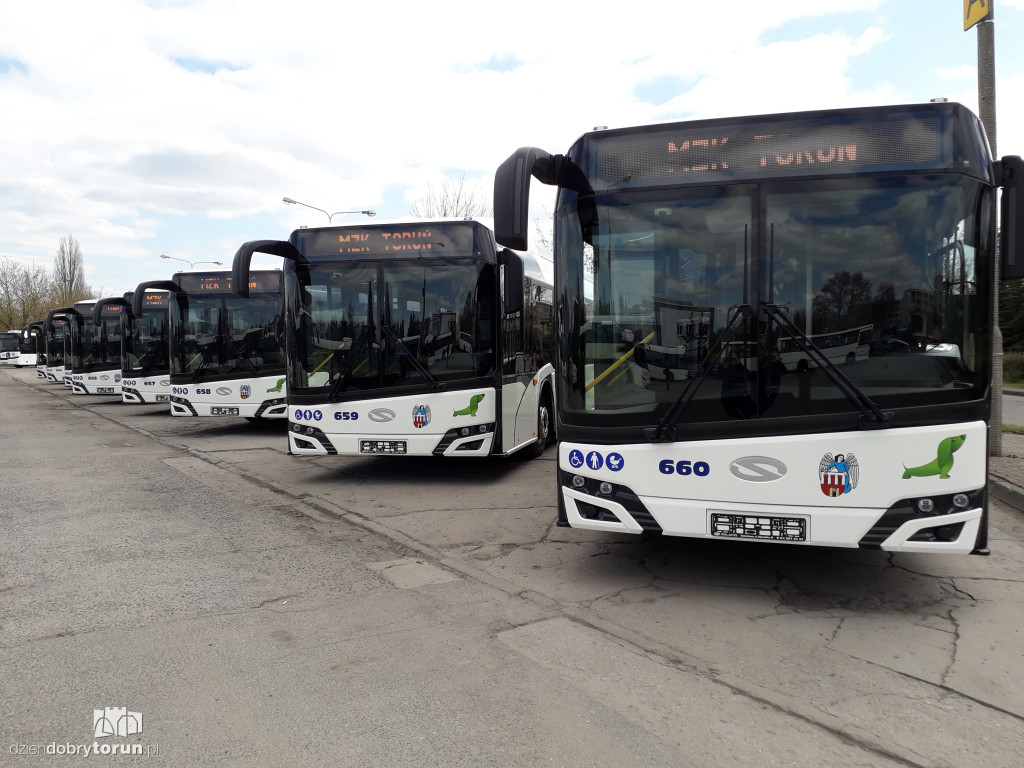 Do Torunia dotarły nowe autobusy