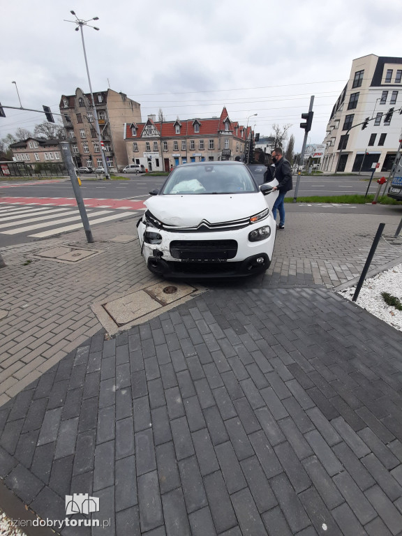 Toruń: kolizje na ulicach miasta