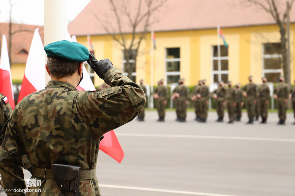 Uroczysta przysięga wojskowa służby przygotowawczej