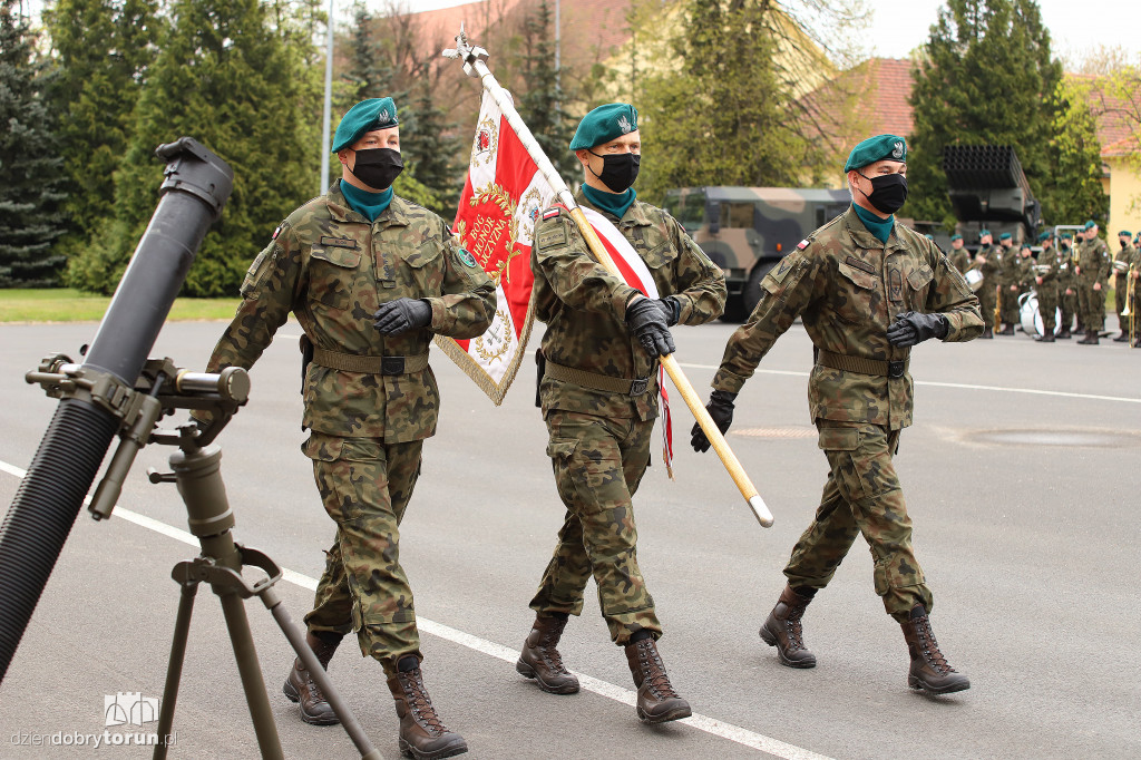 Uroczysta przysięga wojskowa służby przygotowawczej