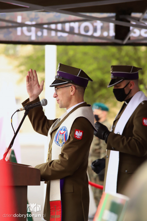 Uroczysta przysięga wojskowa służby przygotowawczej
