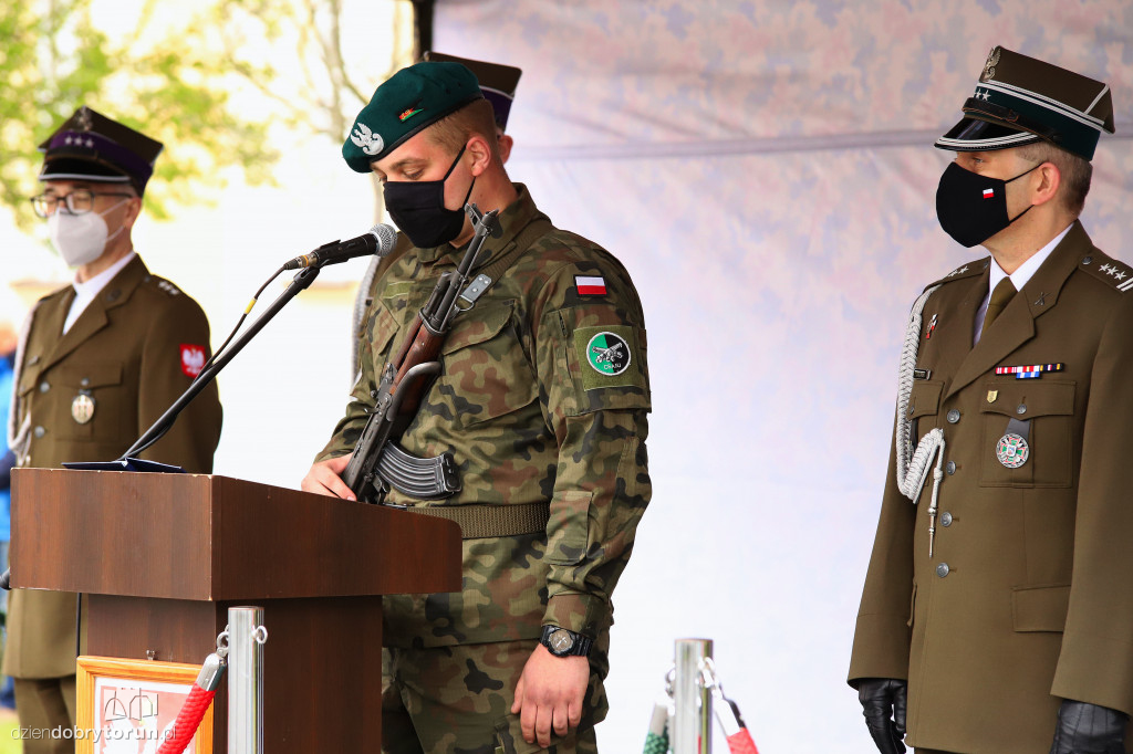 Uroczysta przysięga wojskowa służby przygotowawczej