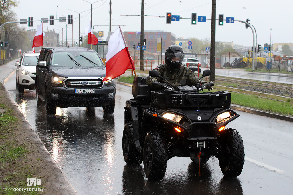  Automobilklub Toruń w dniu flagi