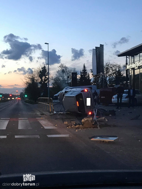 Toruń: wypadek przy Szosie Chełmińskiej