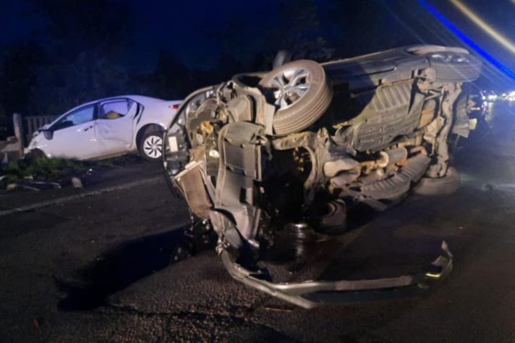Wypadek na DK 91 w Łysomicach