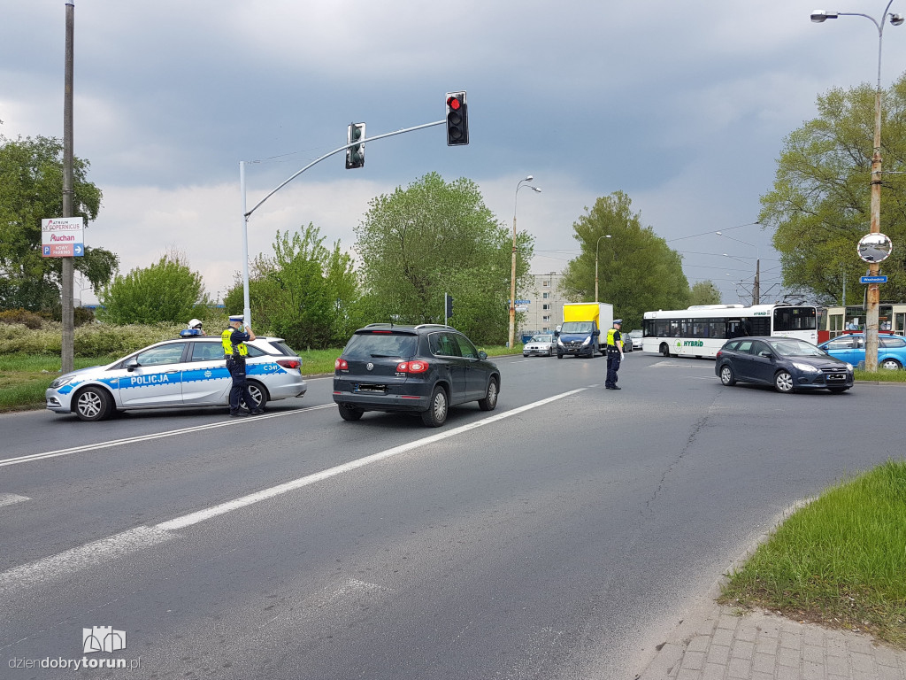 Kolizja przy Skłodowskiej-Curie