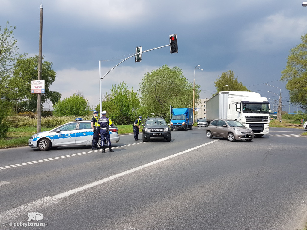 Kolizja przy Skłodowskiej-Curie