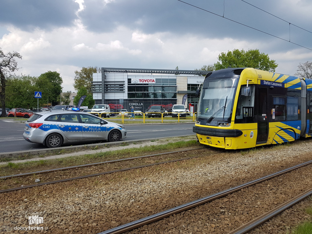 Kolizja przy Skłodowskiej-Curie