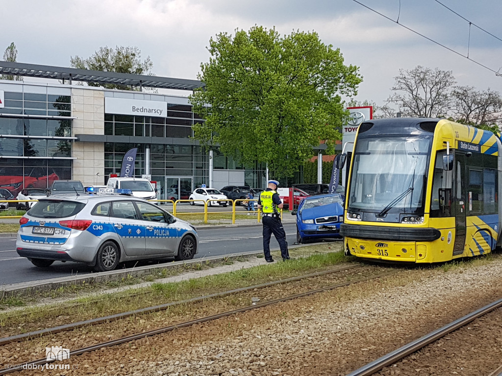 Kolizja przy Skłodowskiej-Curie