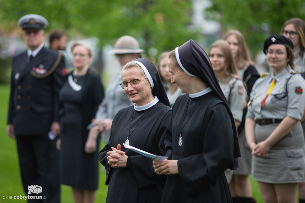 Religijna uroczystość w centrum Torunia