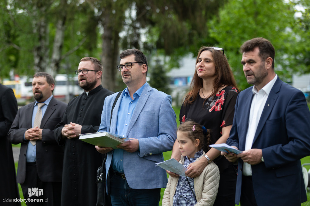 Religijna uroczystość w centrum Torunia