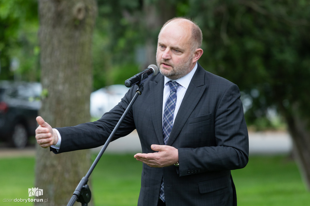 Religijna uroczystość w centrum Torunia