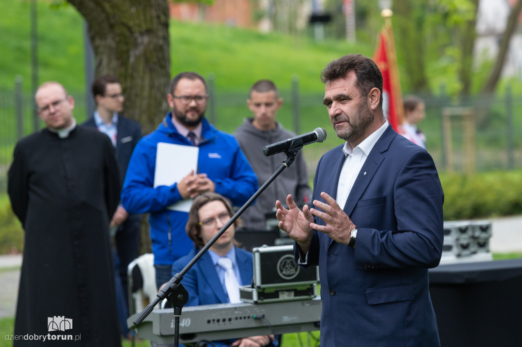 Religijna uroczystość w centrum Torunia