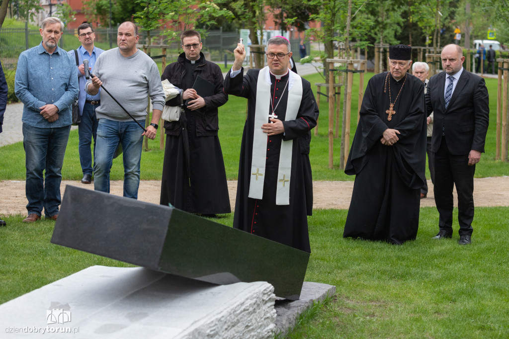 Religijna uroczystość w centrum Torunia