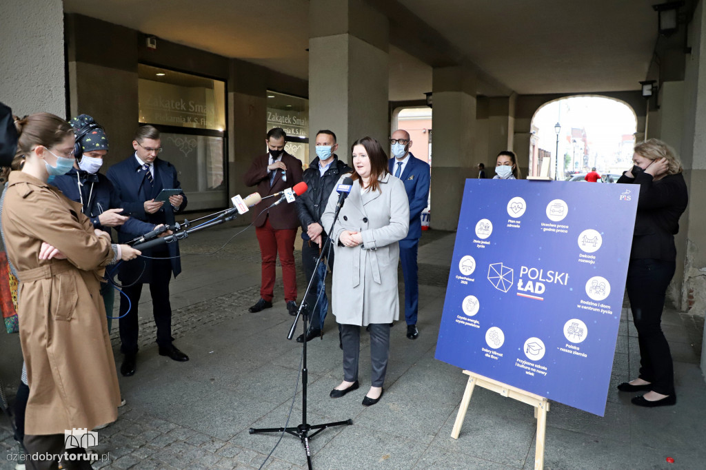 Konferencja PiS w sprawie Polskiego Ładu