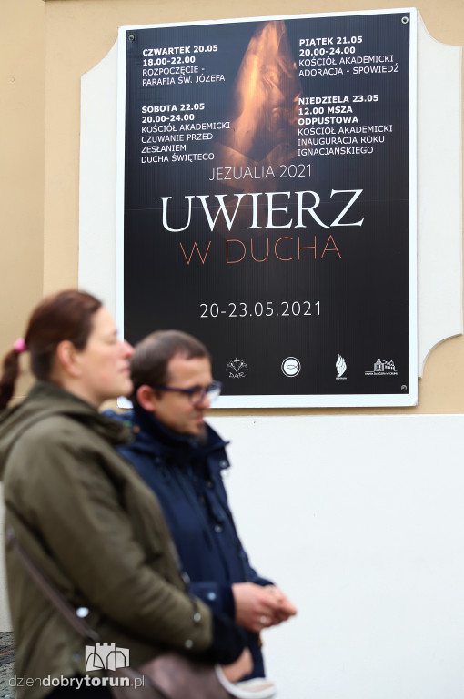 Toruń: Jezualia 2021 ,,Uwierz w Ducha