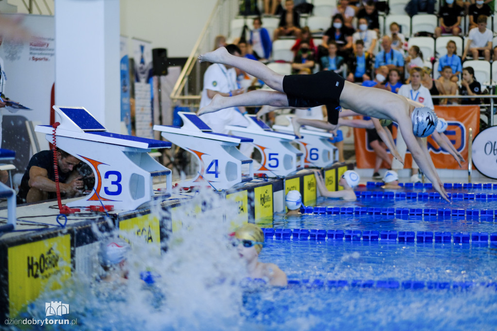 Toruń: zawody pływackie Otylia Swim Cup