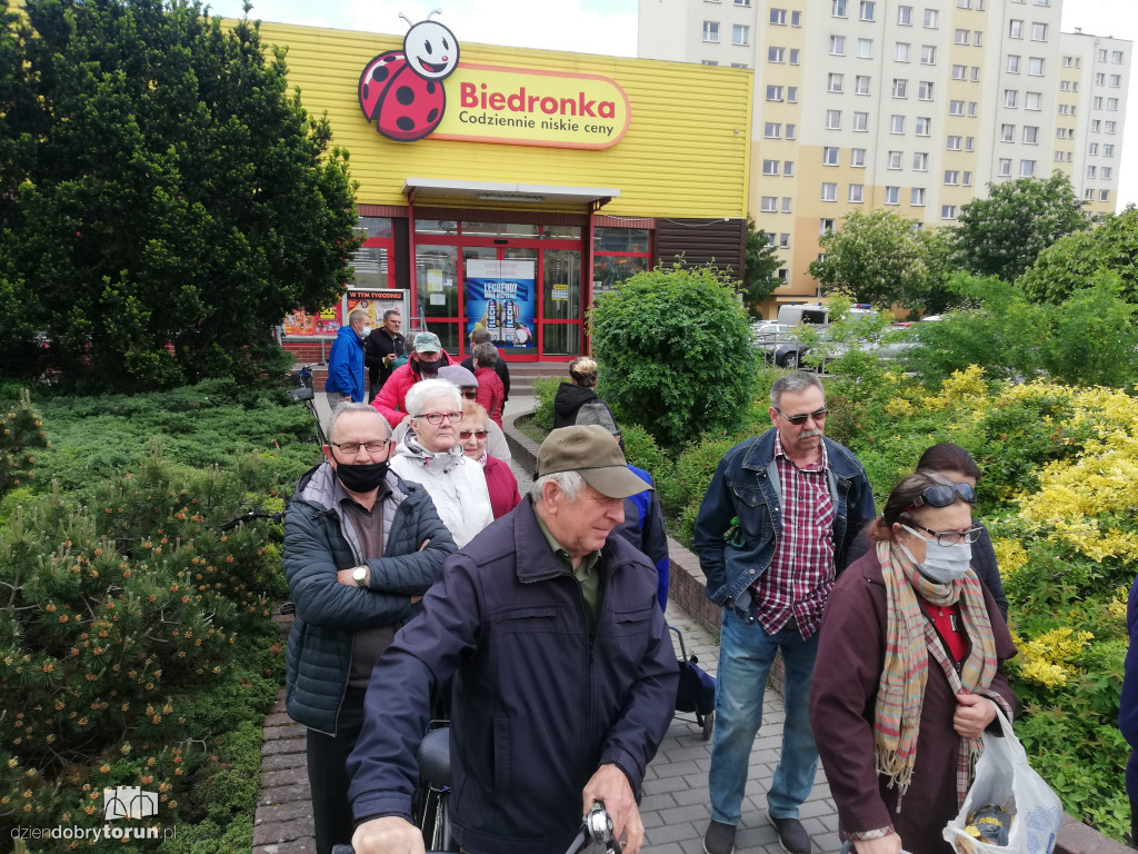 Protest rolników z Agrounii w Toruniu