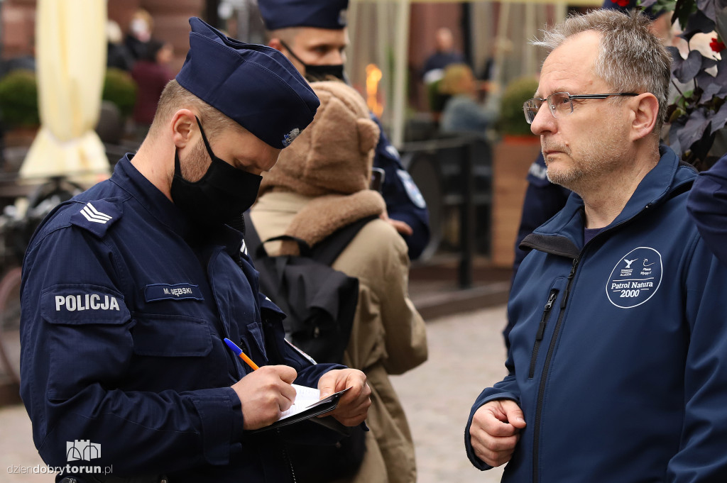 Toruń: minuta krzyku dla Białorusi