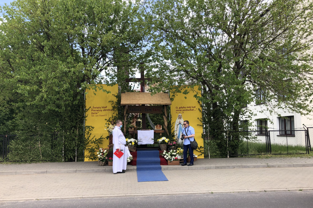 Procesja Bożego Ciała w parafii św. Józefa