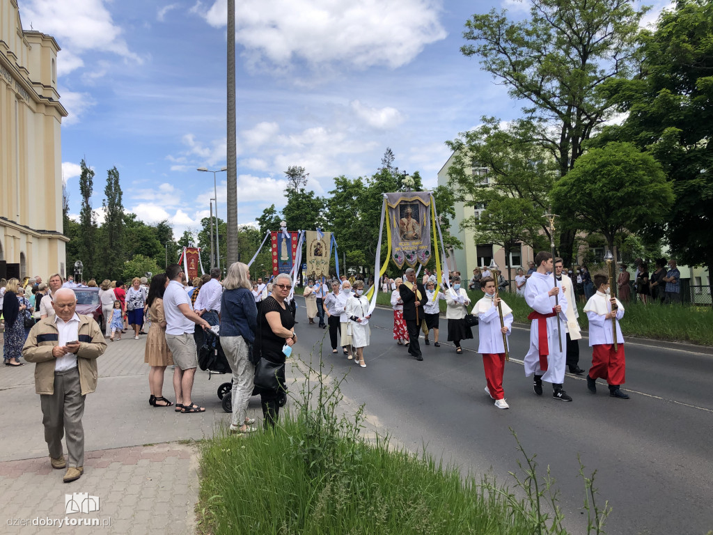Procesja Bożego Ciała w parafii św. Józefa