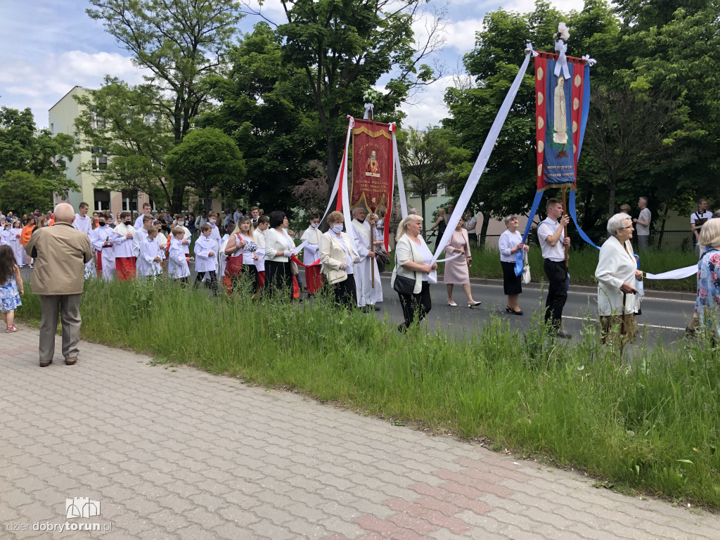 Procesja Bożego Ciała w parafii św. Józefa