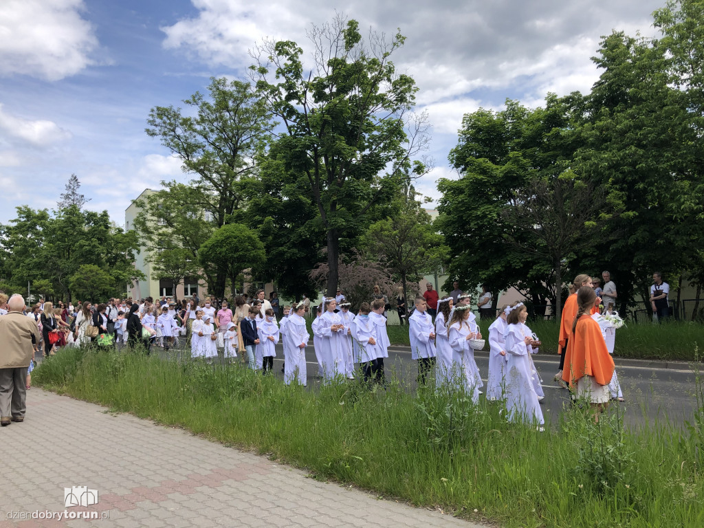 Procesja Bożego Ciała w parafii św. Józefa