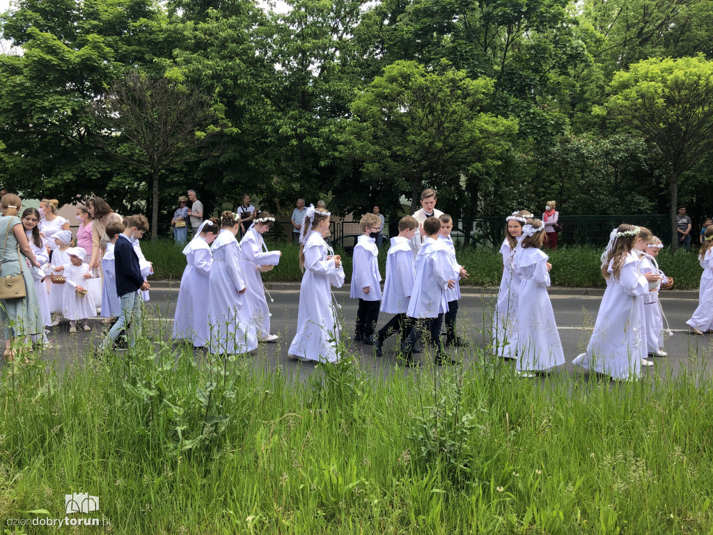 Procesja Bożego Ciała w parafii św. Józefa