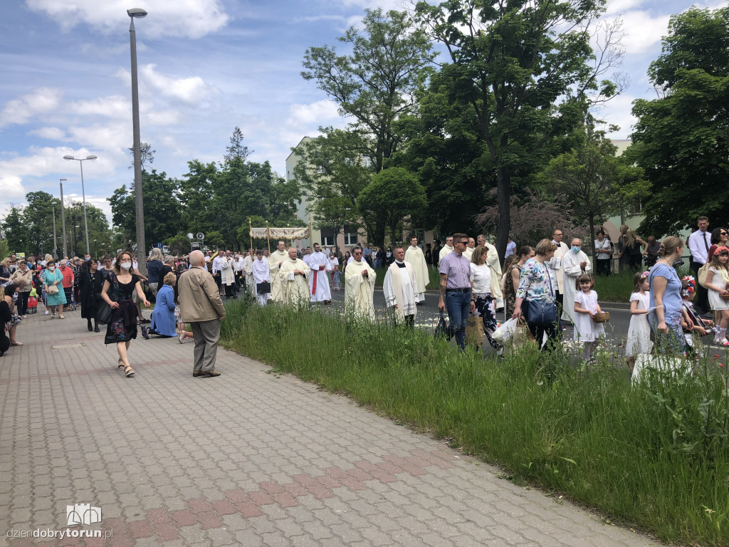 Procesja Bożego Ciała w parafii św. Józefa
