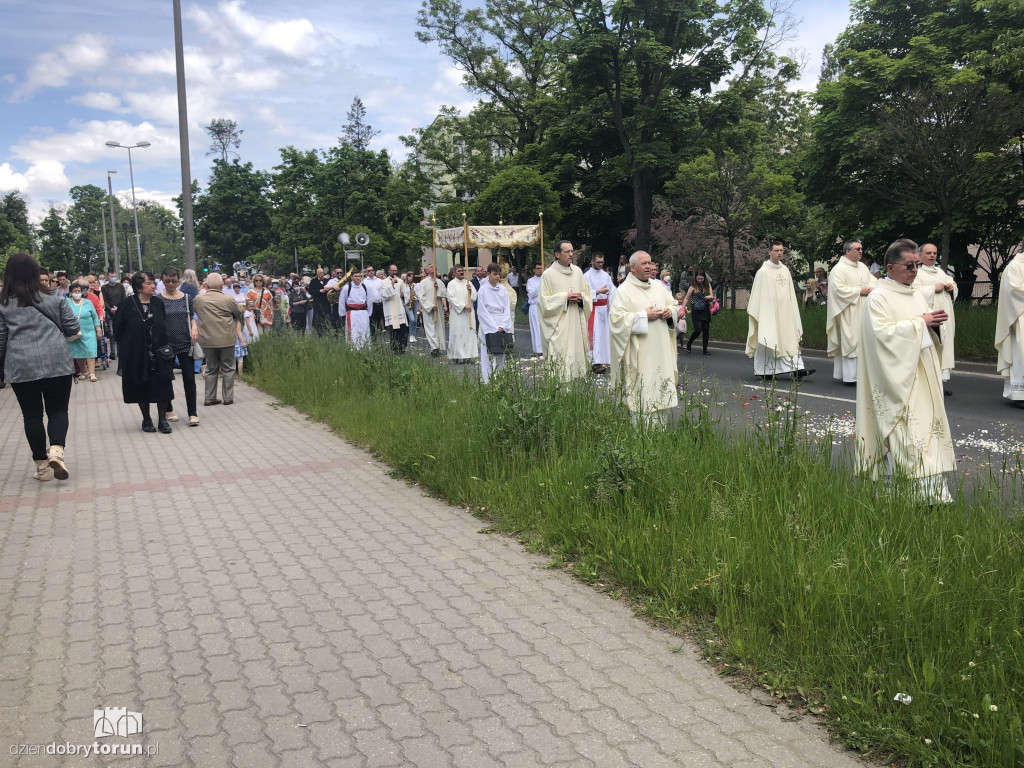Procesja Bożego Ciała w parafii św. Józefa