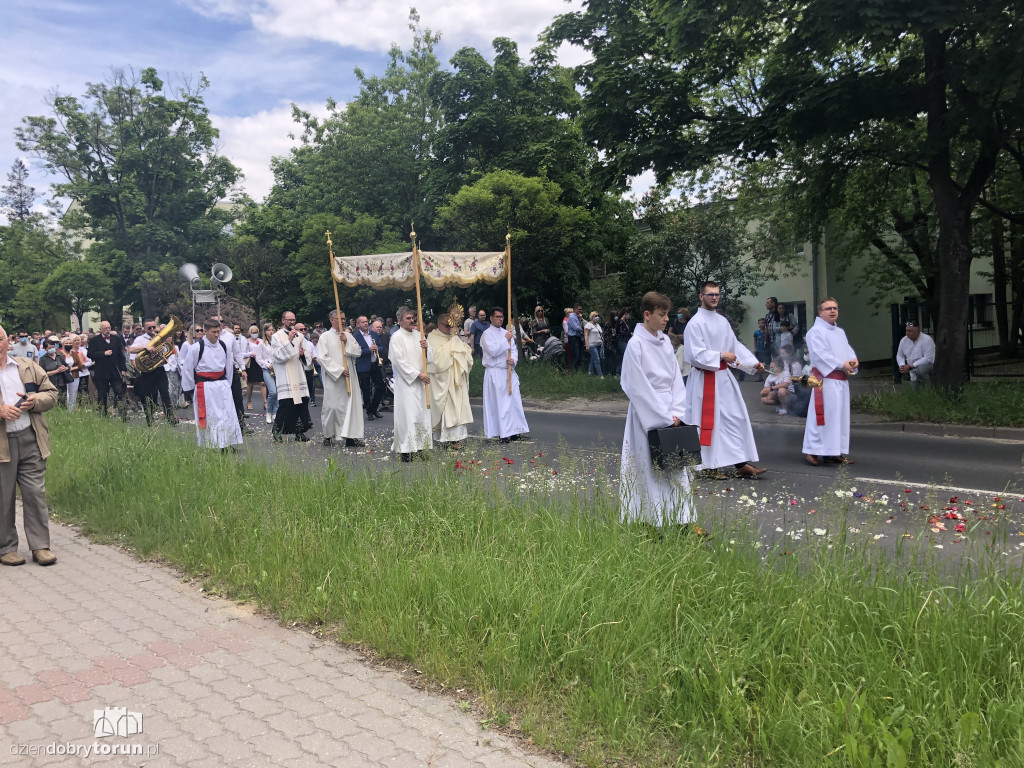 Procesja Bożego Ciała w parafii św. Józefa