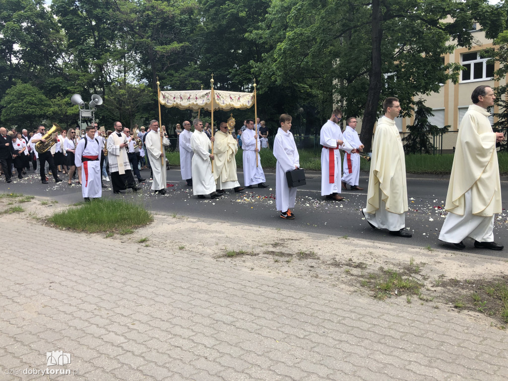 Procesja Bożego Ciała w parafii św. Józefa
