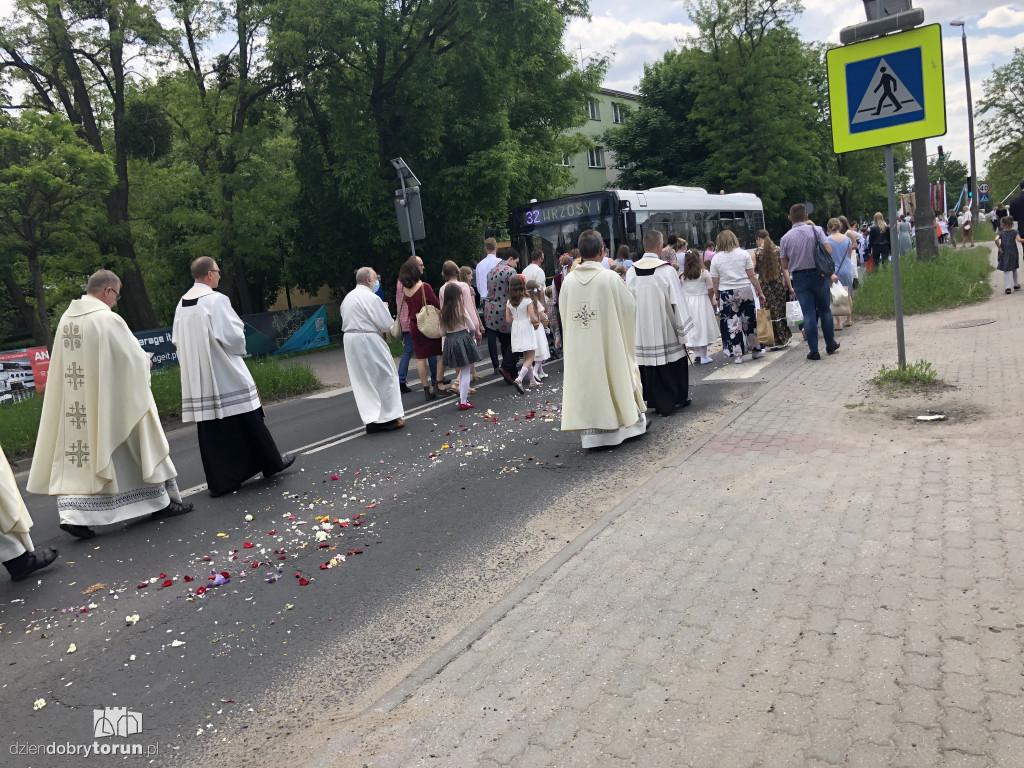 Procesja Bożego Ciała w parafii św. Józefa