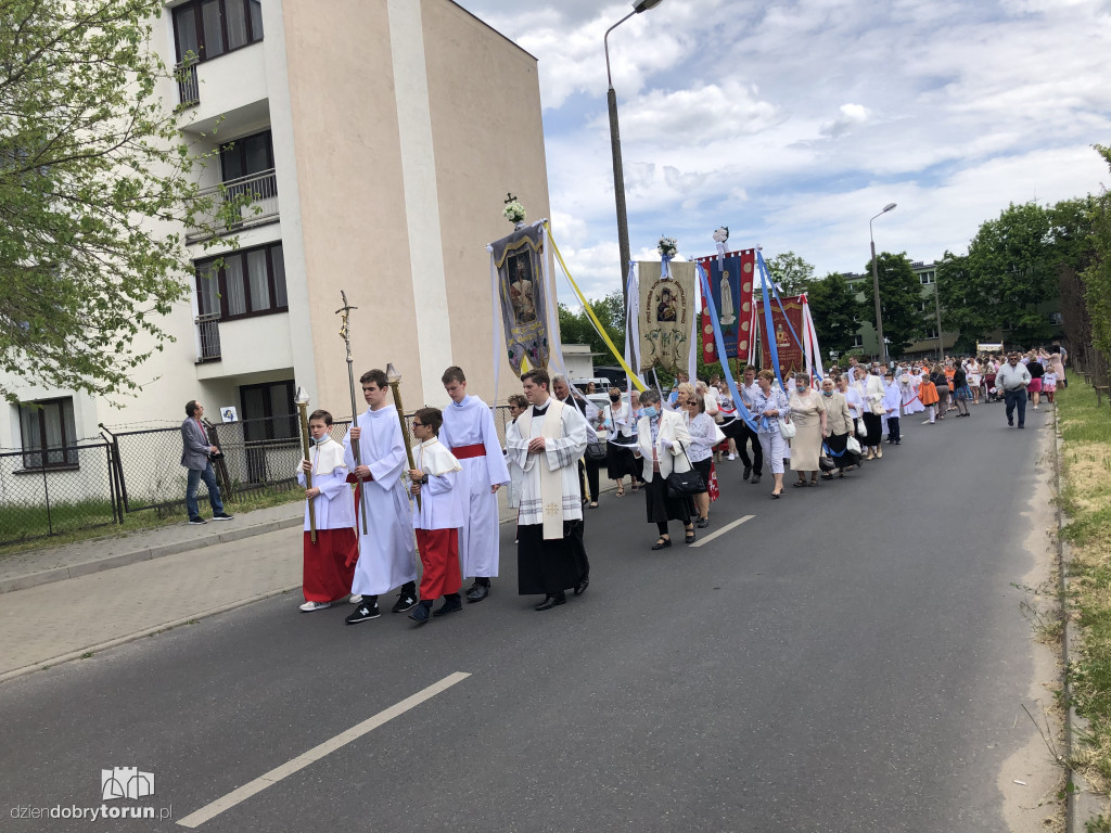 Procesja Bożego Ciała w parafii św. Józefa