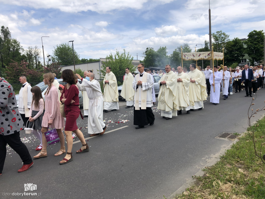 Procesja Bożego Ciała w parafii św. Józefa